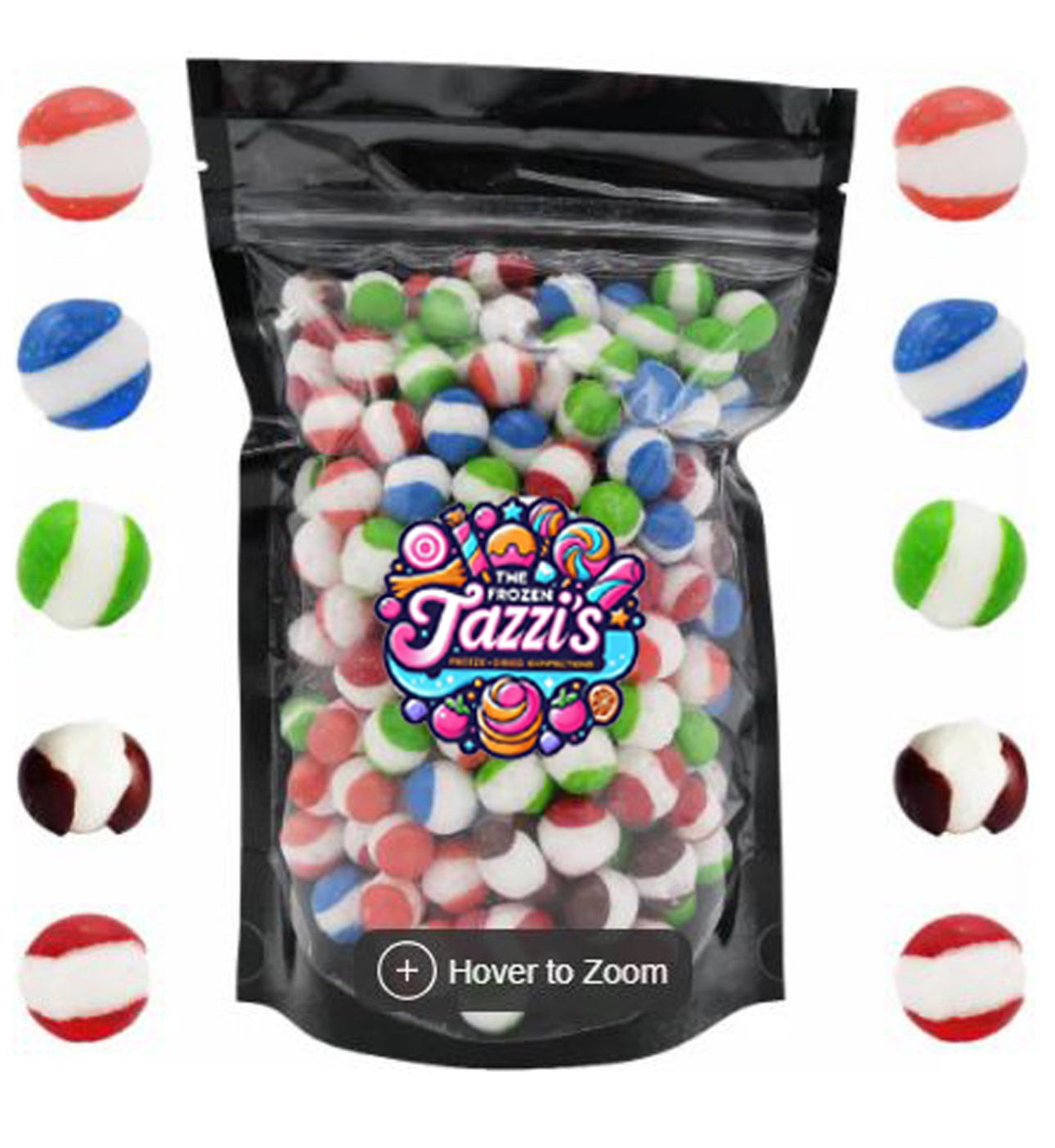 Freeze Dried Berry Space Puffs multiple sizes