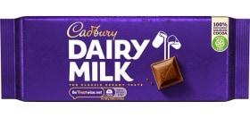 Cadbury dairy milk 110g