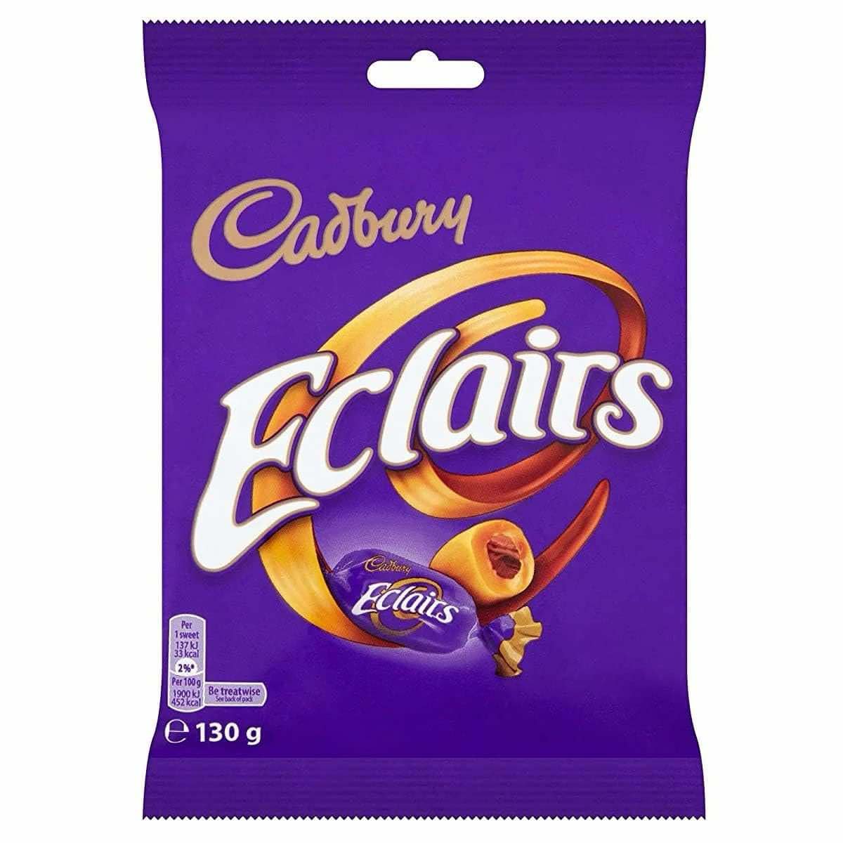 Cadbury Chocolate éclairs