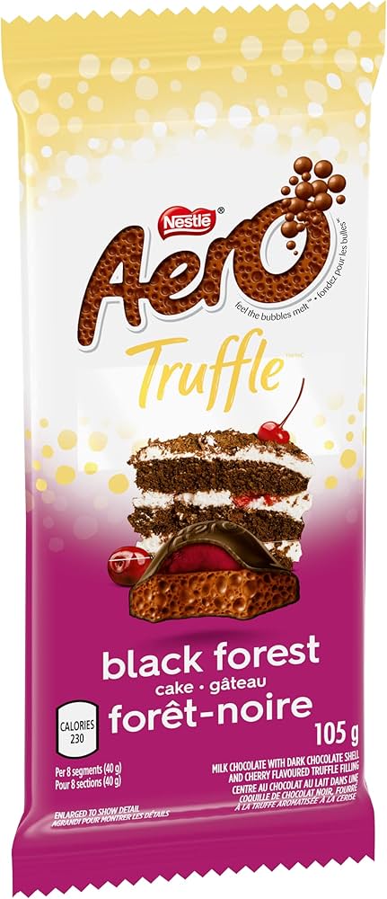 Aero truffle Black Forest 105g