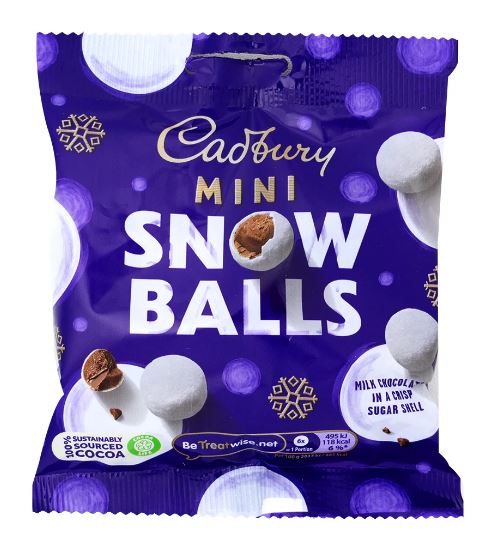 Cadbury Mini Snowballs (UK) - 74g