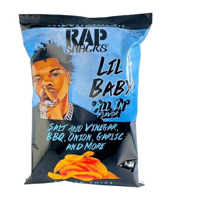 Rap Snacks Lil Baby All In Chips 71g