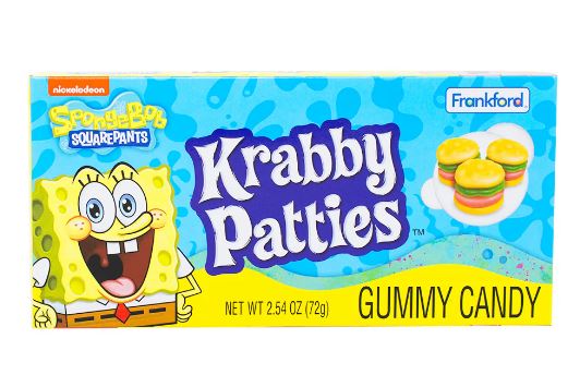 Krabby Patties Gummy Candy