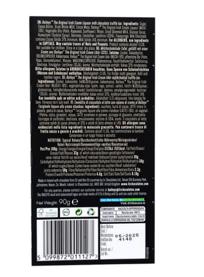 Baileys Original Milk Chocolate Bar