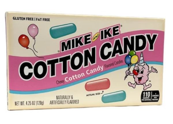 Mike and Ike Cotton Candy Theatre Box 120g