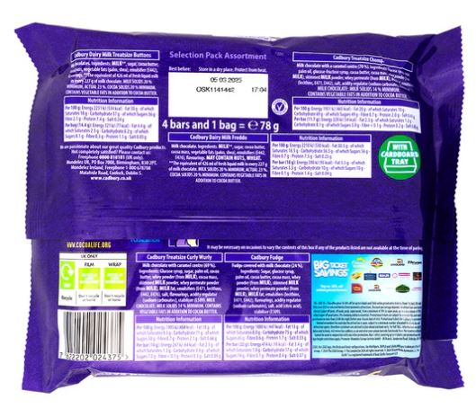 Cadbury Christmas Selection Pack 