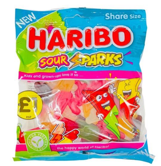Haribo Sour Sparks - 140g Regular price $4.99