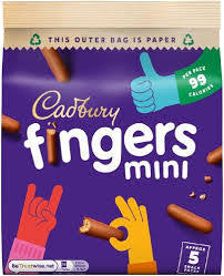 Cadbury Mini Fingers 96.5g