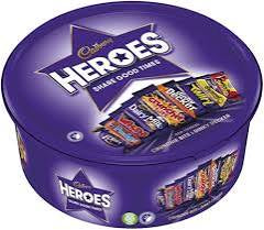 Cadbury Hero Tubs 600g