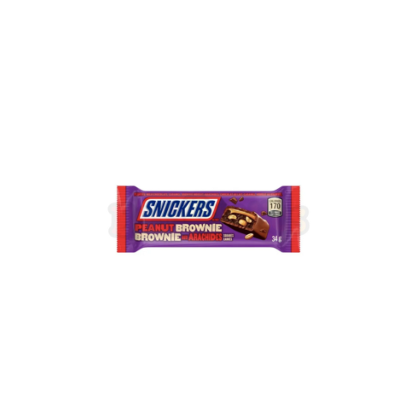 Snickers Peanut Brownie – Chocolate Candy Bar – 50g