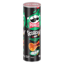 Pringles Scorchin' Sour Cream and Onion