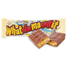 Whatchamacallit Chocolate Bar – Peanut-Flavored Crisp Candy – 45g
