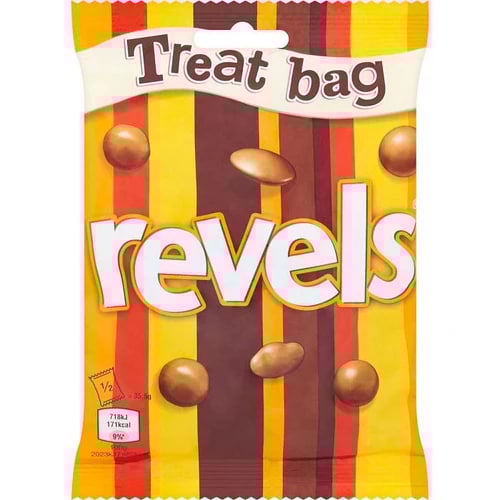 British Revels Treat Bag Size 71g