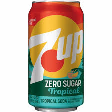 7up zero Tropical 355ml