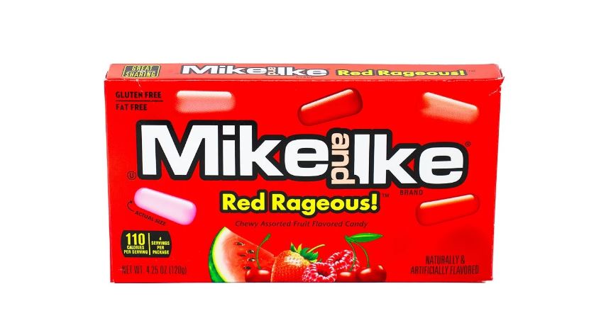 Mike and Ike Red Rageous Theatre Box 120g
