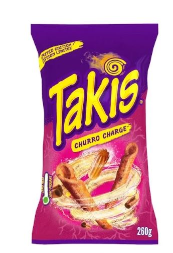 Limited Edition Takis Churro Charge 260g  CAD$5.99