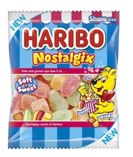 Haribo Nostalgix (UK) 140g  CAD$4.99
