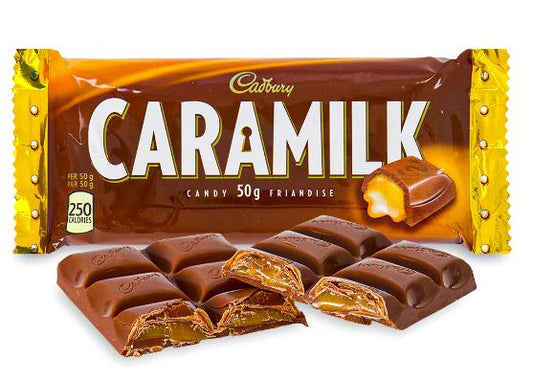 Caramilk Chocolate Bar – Creamy Caramel Centre (50g)