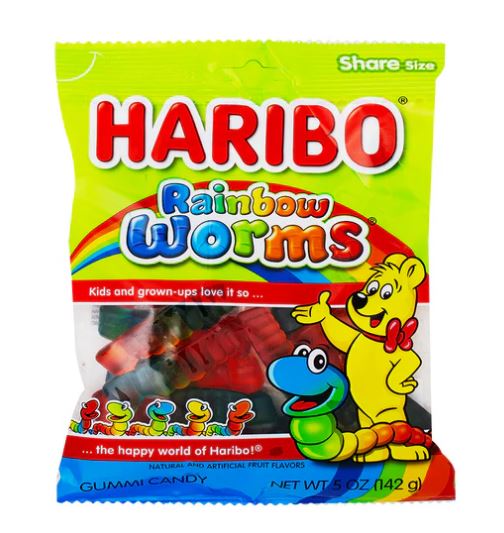 Haribo Rainbow Worms - 5oz Regular price $4.99