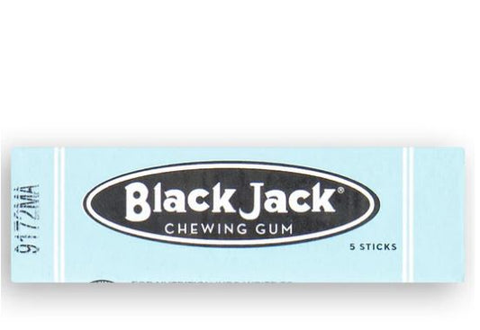 Black Jack Chewing Gum (5 Sticks) Regular price $1.99