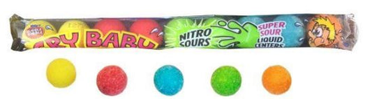 Cry Baby Nitro Sours Extra Sour Bubble Gum - 9-Ball Tube Regular price $3.99