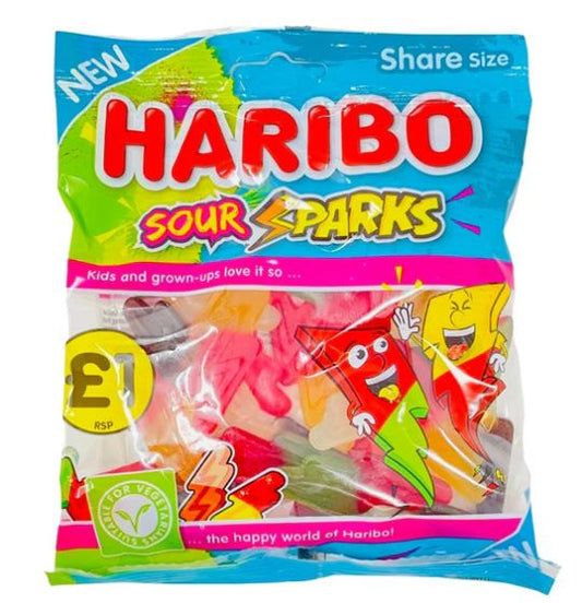 Haribo Sour Sparks - 140g Regular price $4.99