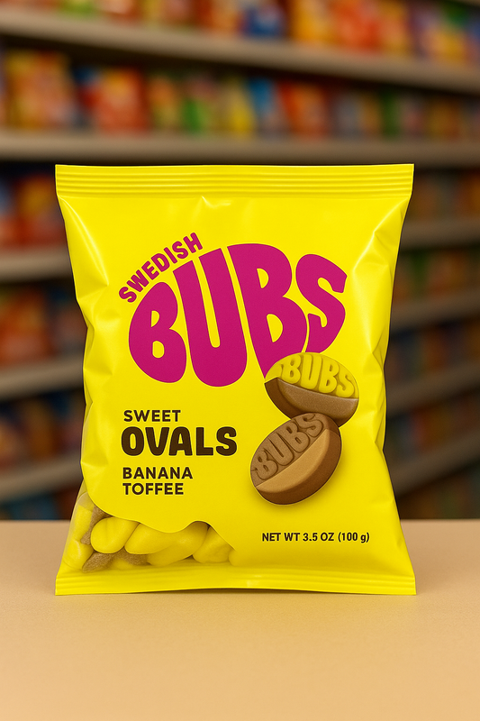 BUBS Banana Toffee Candy – 150g